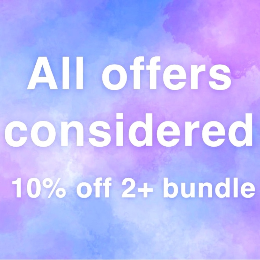 ALL OFFERS CONSIDERED